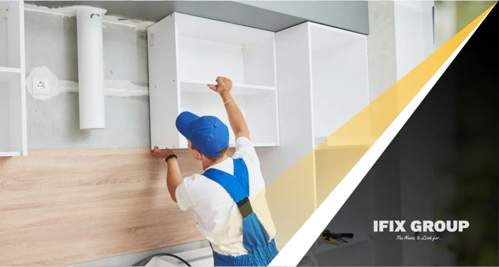 how to install an IKEA kitchen